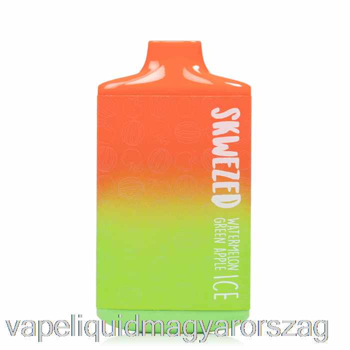 Skwezed 5k Eldobható Görögdinnye Zöld Alma Jég Vape Toll